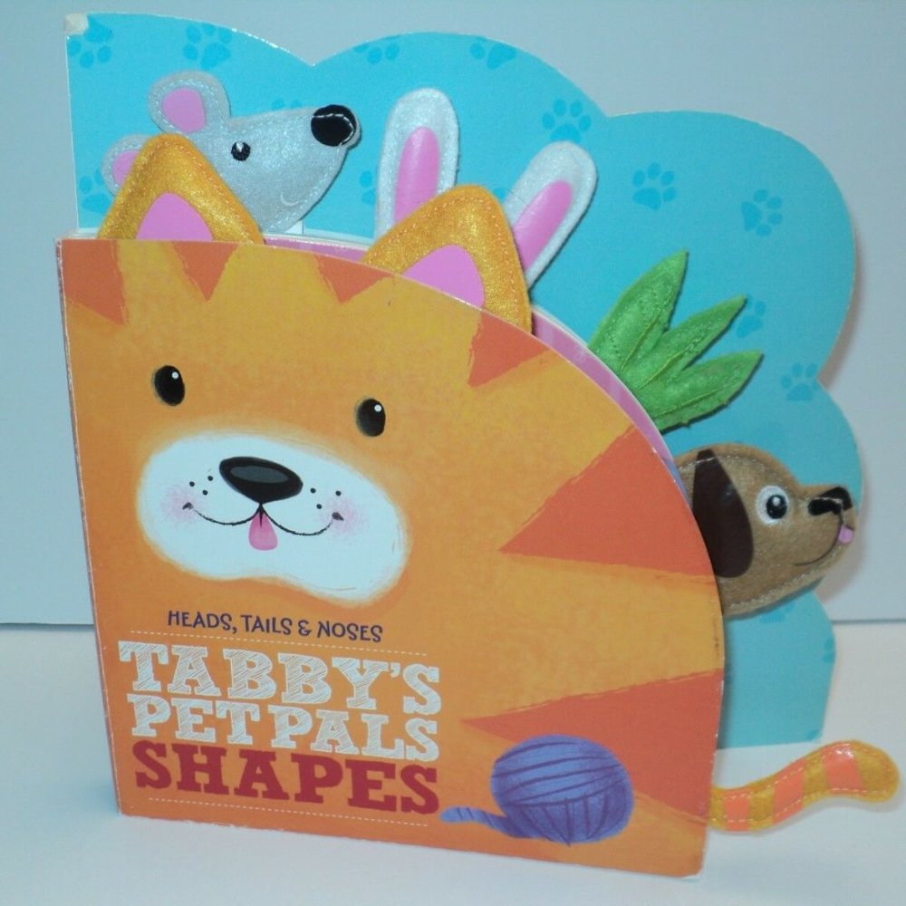 Tabby's Pet Pals Shapes Infant's Board & Shape Book Soft Play
